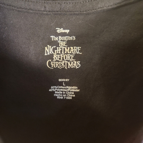 Nightmare Before Christmas Women's Tshirt Lrg - Picture 3 of 5